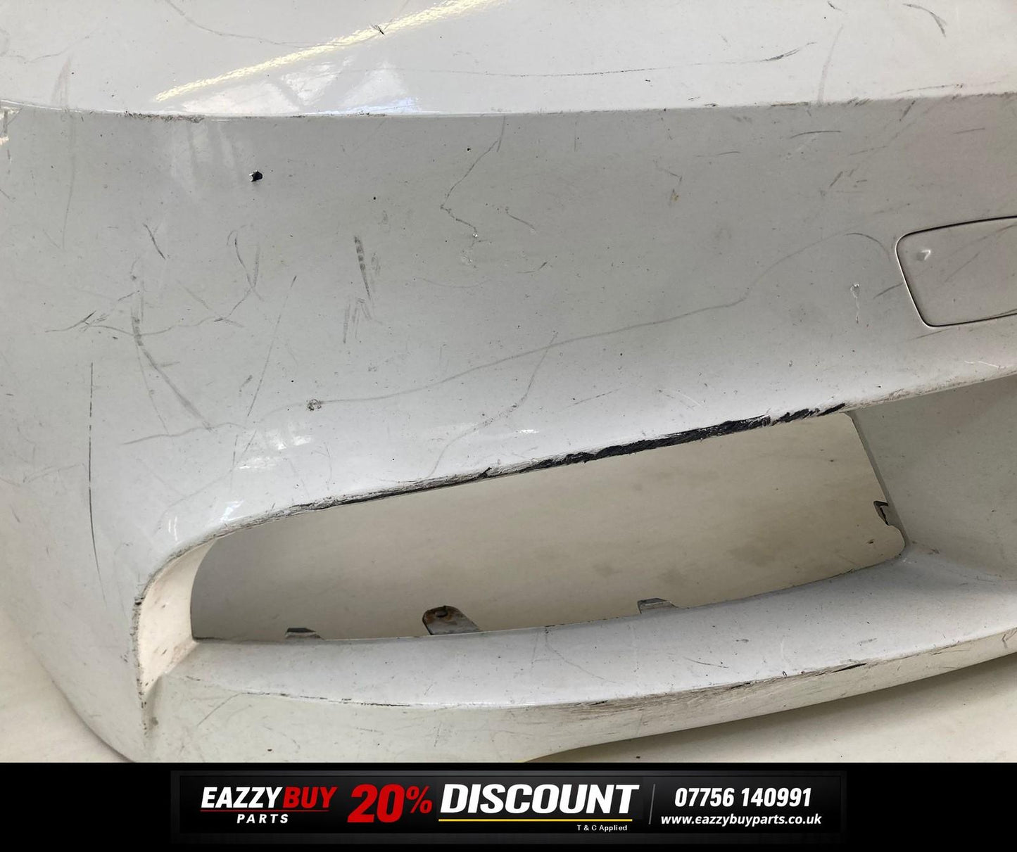 BMW 3 SERIES E90 E91 2008-2012 Front Bumper  Damaged 51117891386