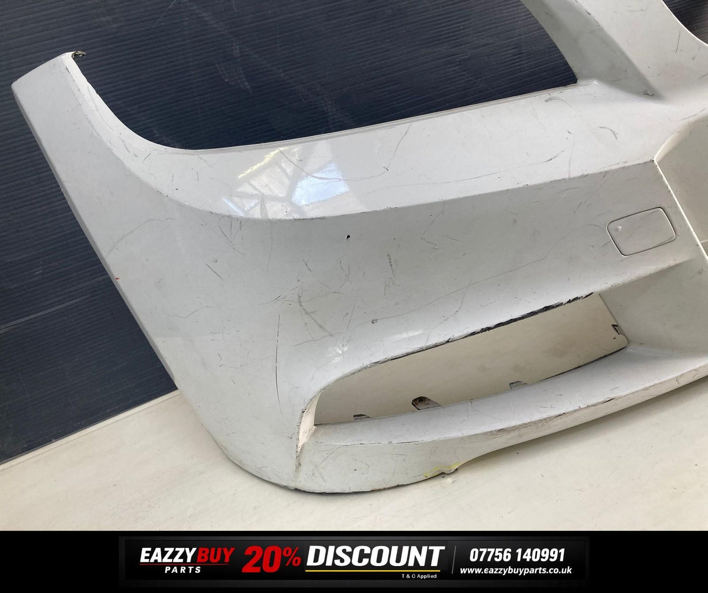 BMW 3 SERIES E90 E91 2008-2012 Front Bumper  Damaged 51117891386