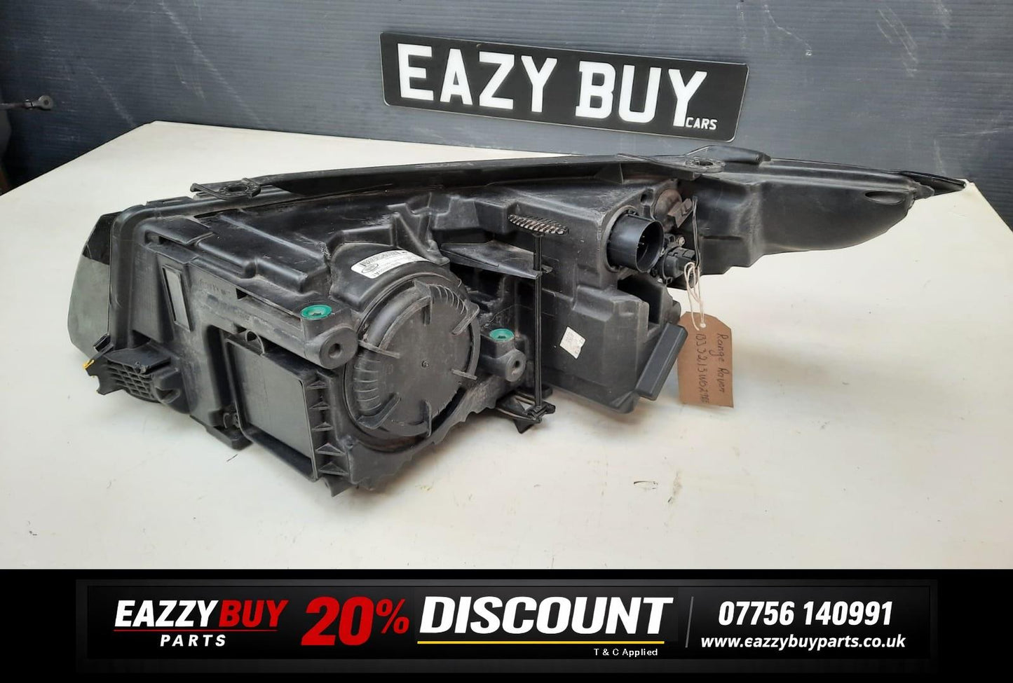 Range Rover Evoque L538 2011-2015 Headlight Off Side Halogen BJ3213W029AE