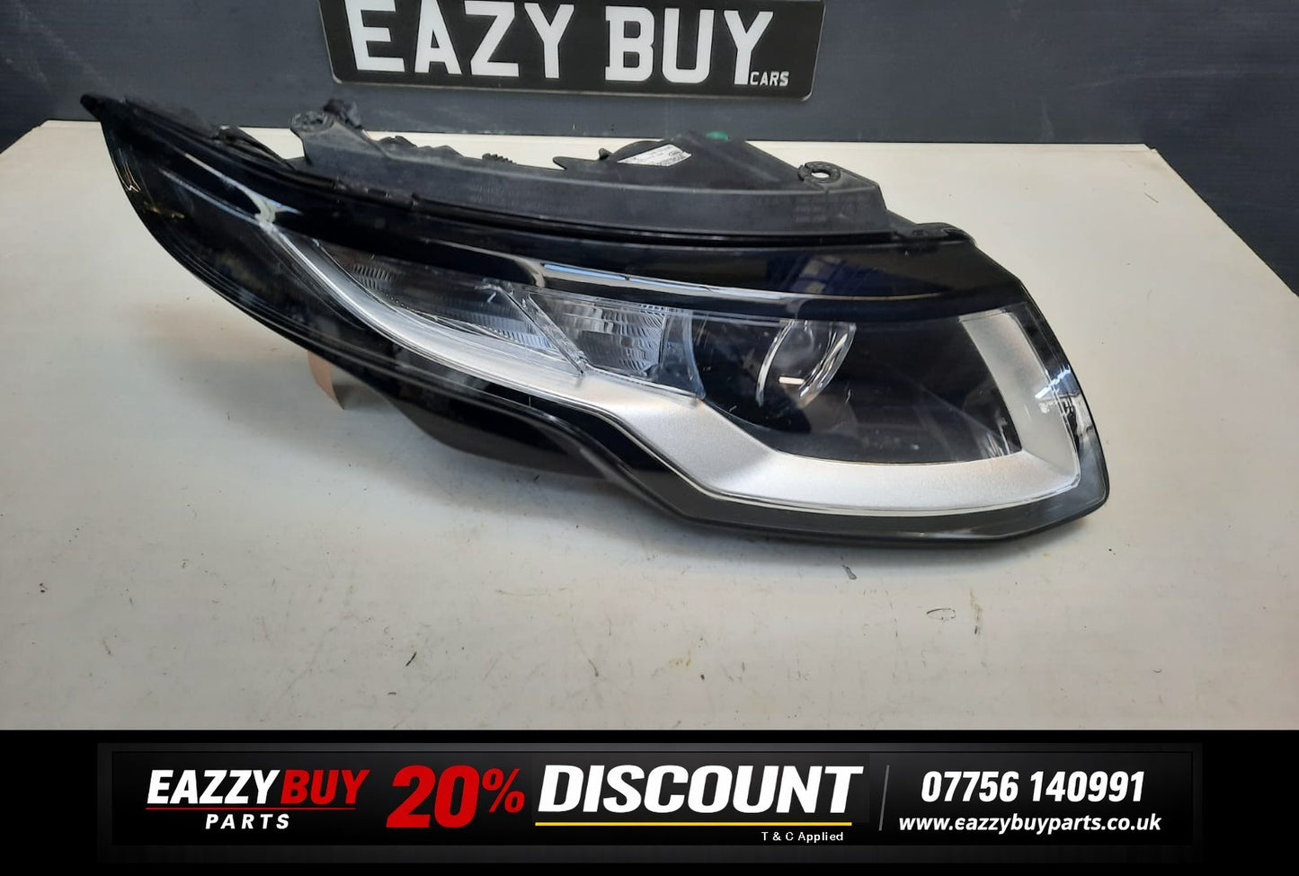 Range Rover Evoque L538 2015-2019 Front Right Driver Side Headlight gj3213w029ad