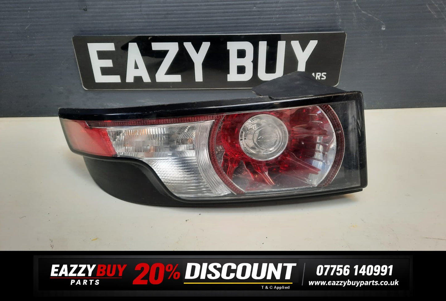 Range Rover Evoque MK1 L538 2011-2018 Passenger Left Outer Taillight LR037711