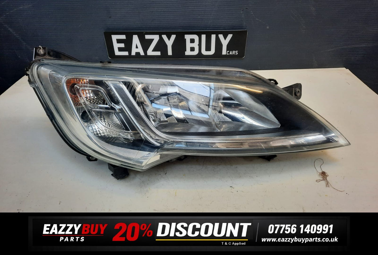 Peugeot Boxer MK3 Facelift Driver Side 2014-2023 Headlight 1374294080