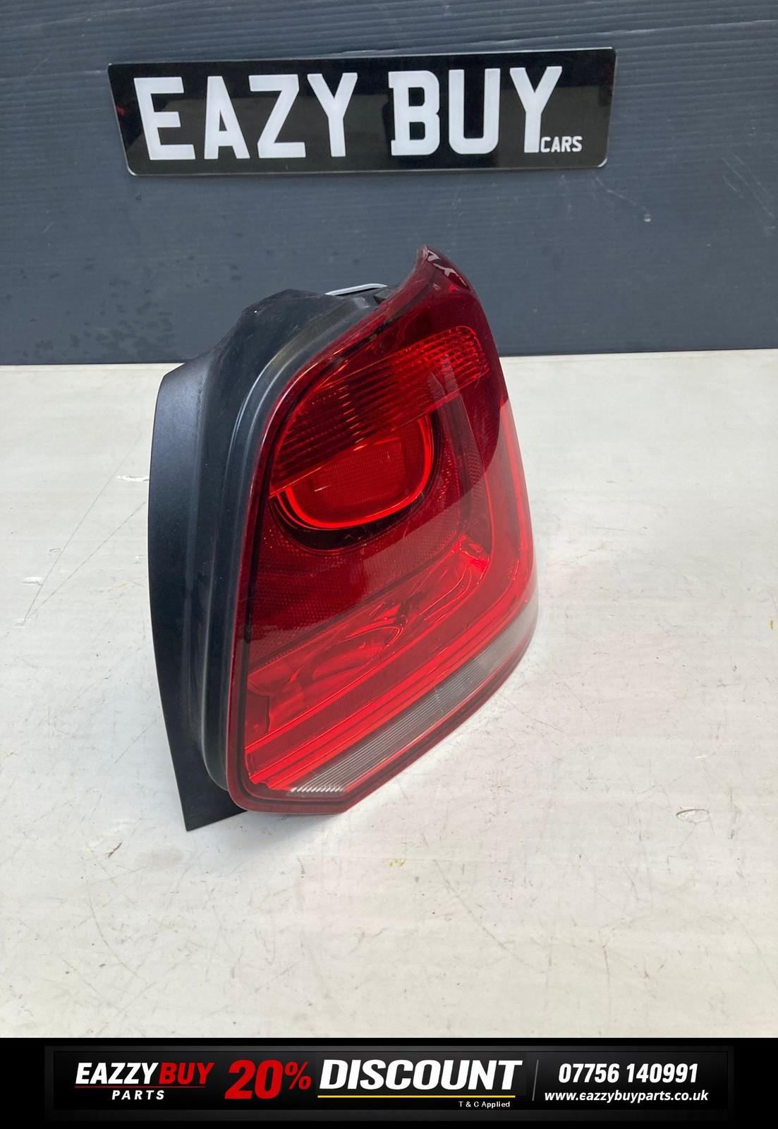 Volkswagen Polo MK5 Driver Side Rear 2009-2014 Tail Light 6R0945096AA