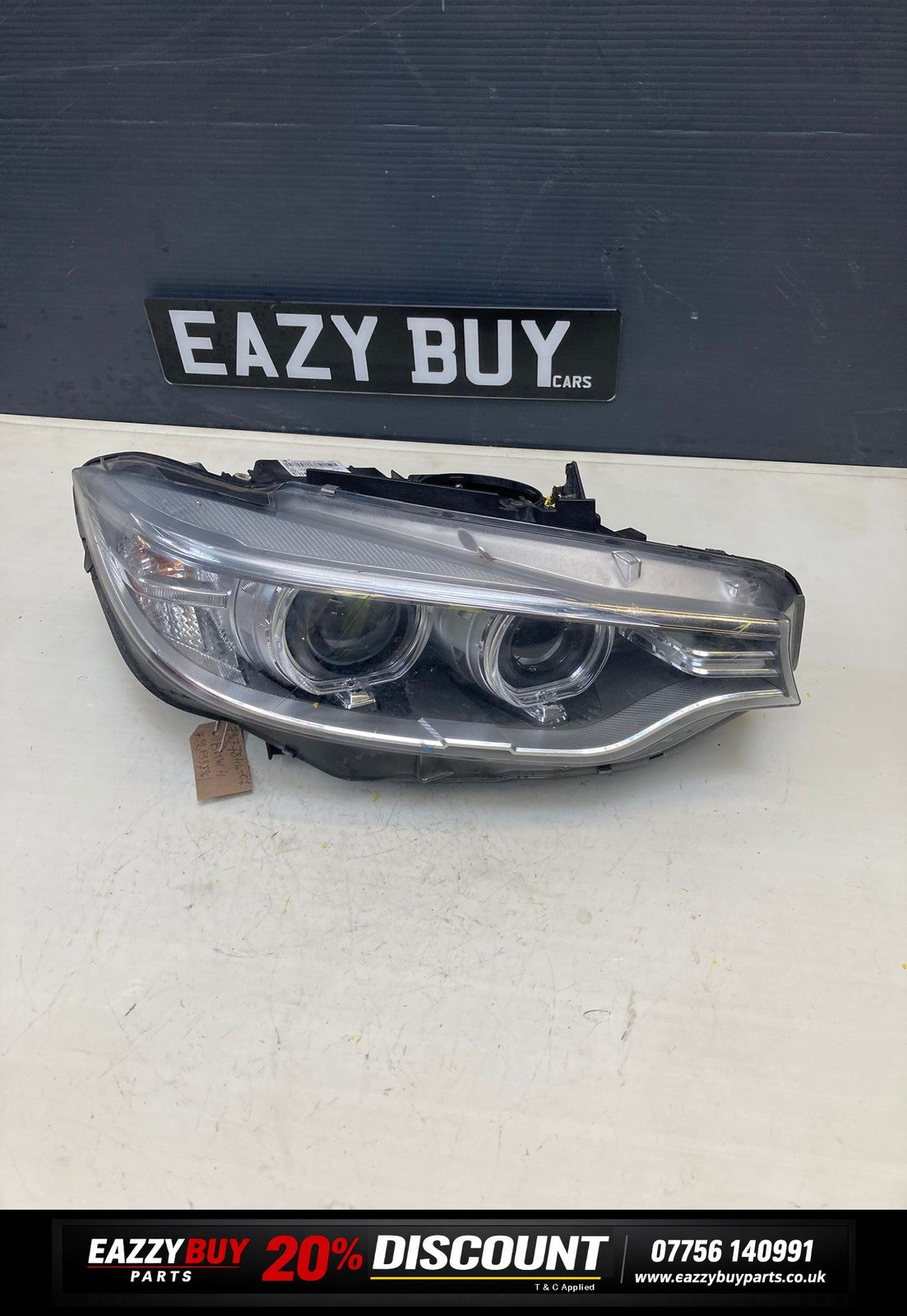 BMW M4 4 SERIES F32,36 LCI COUPE M SPORT OFF SIDE BI-XENON HEADLIGHT 7377846 16