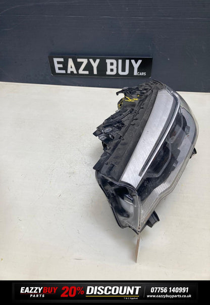 BMW 5 SERIES G30 G31 ADAPTIVE LED HEADLIGHT LEFT PASSENGER DAMAGED 8499125-03