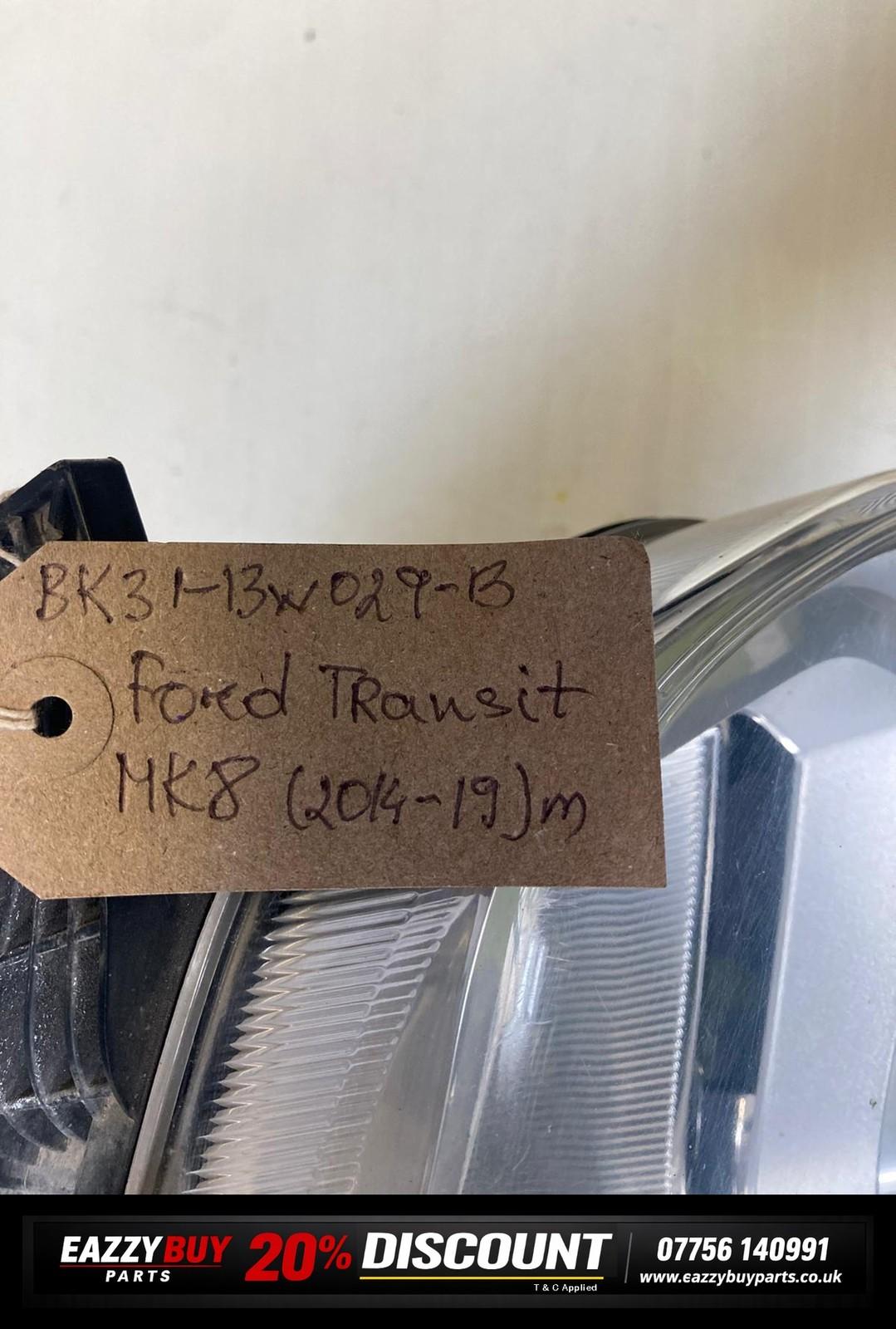Ford Transit MK8 Driver Side Front 2013-2019 Right Driver Side Headlight BK31-13