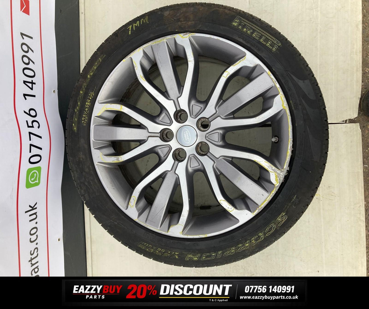 Land Rover Range Rover Sport L494 2017-2021 Alloy Rims SET OF 4 DK621007FA