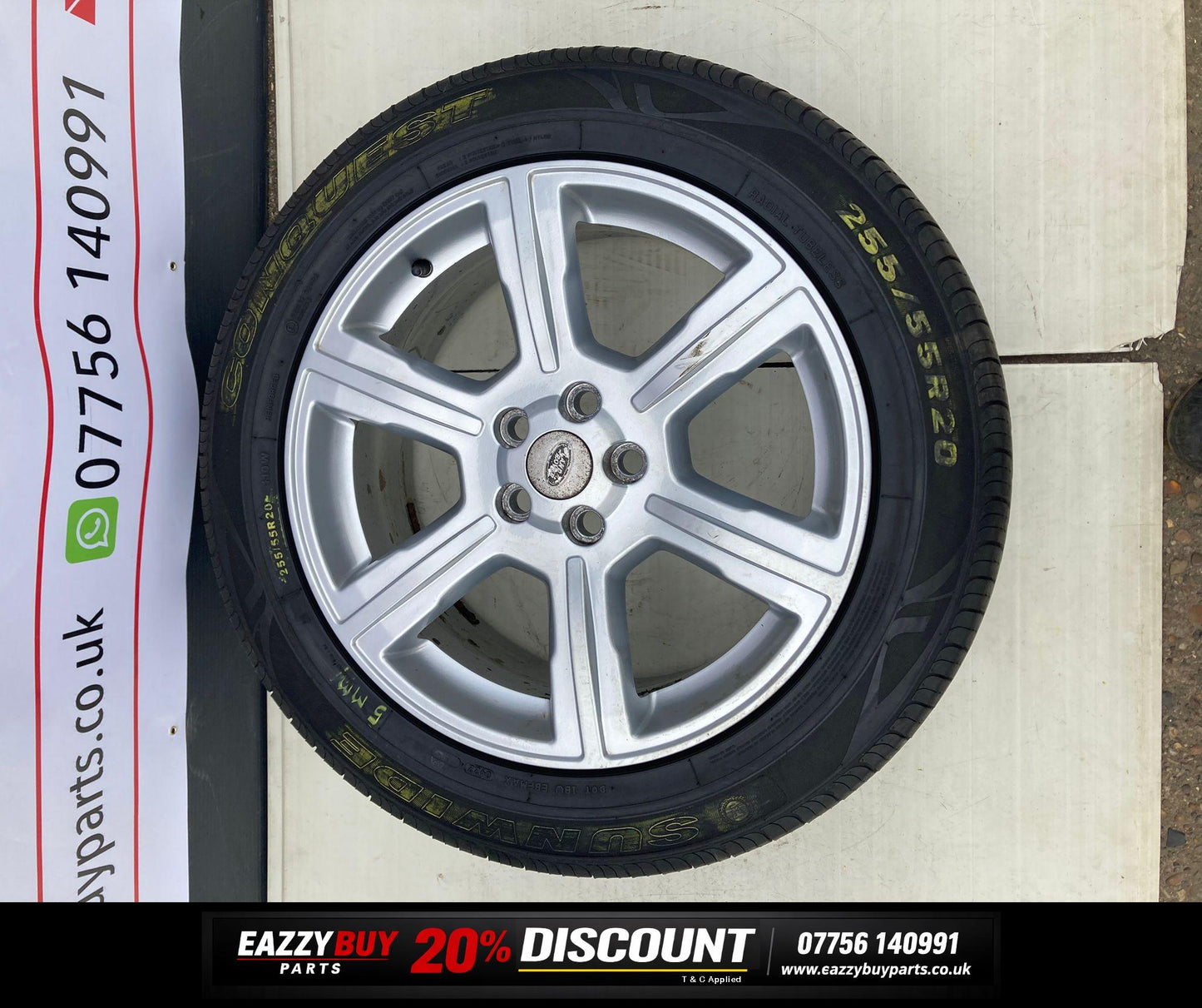 Range Rover Sport Autobiography HSE 20” Alloy Wheels SET OF 4 9H4M1007AA