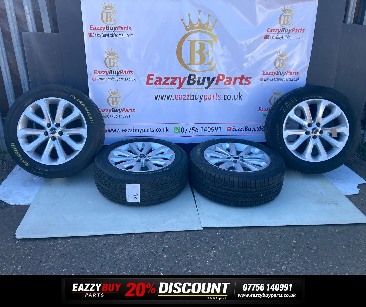 Range Rover Sport L494 13-22 20" Alloy Wheels SET OF 4 CK521007DA