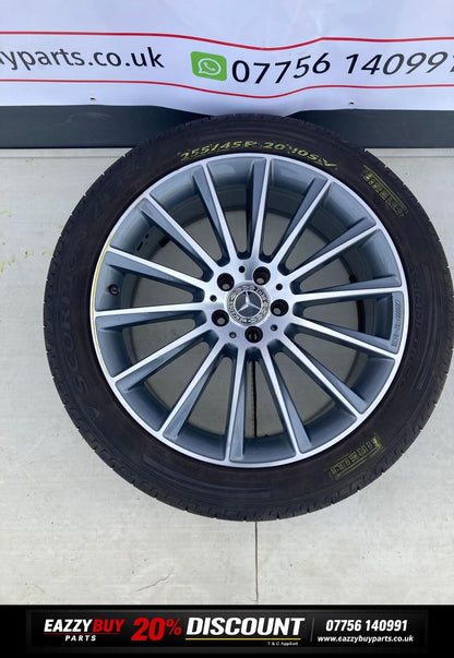 Mercedes-Benz GLC 2015-2022  AMG Line Turbine Alloy Wheel SET OF 4 A2534011900