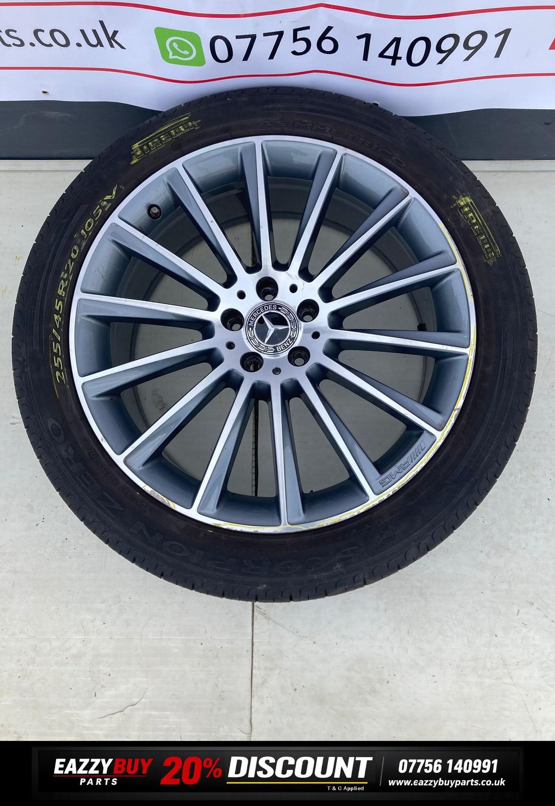Mercedes-Benz GLC 2015-2022  AMG Line Turbine Alloy Wheel SET OF 4 A2534011900