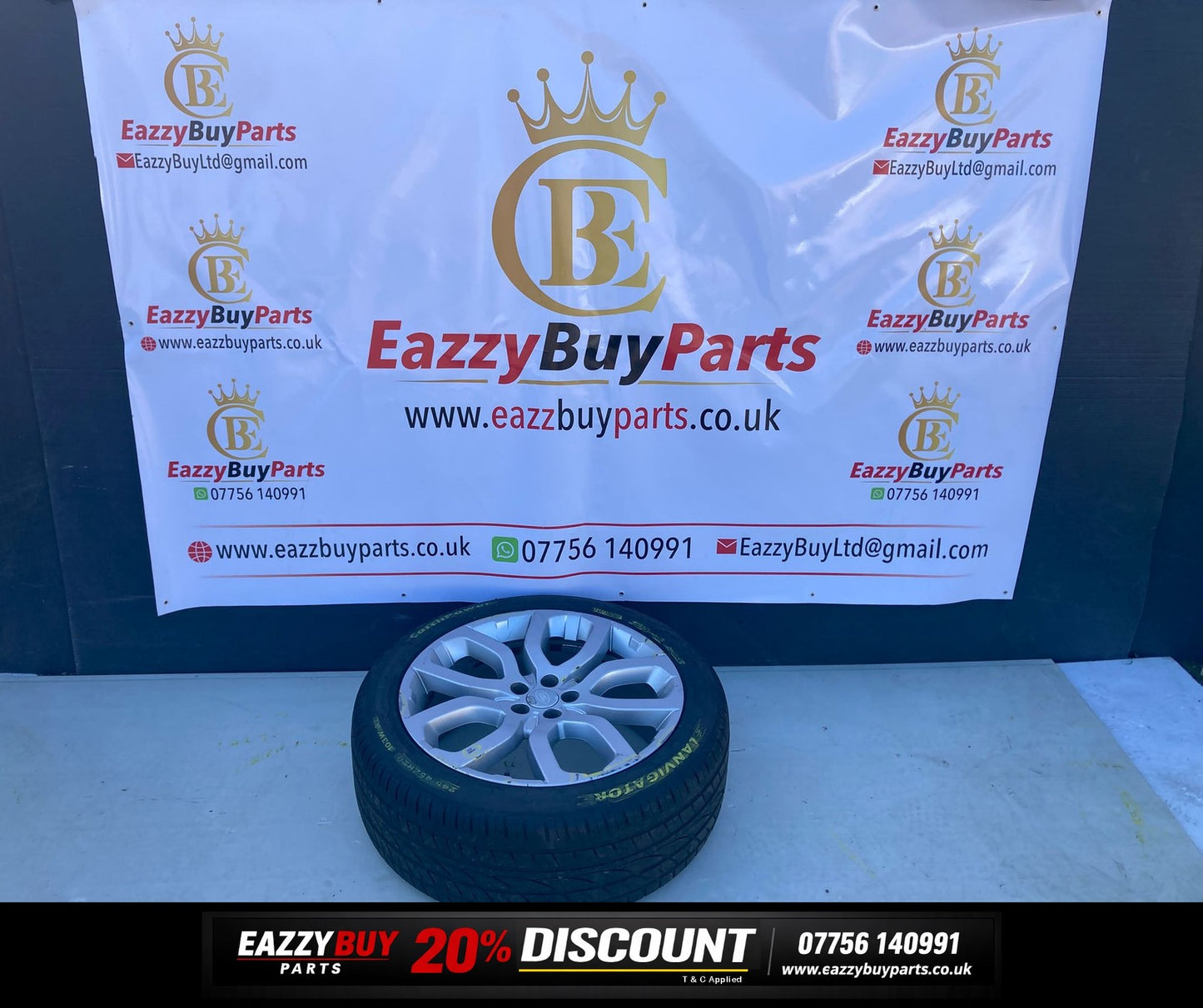 Land Rover Range Rover Evoque L538 2013-2014 Alloy Wheels SET OF 4 BJ32EB