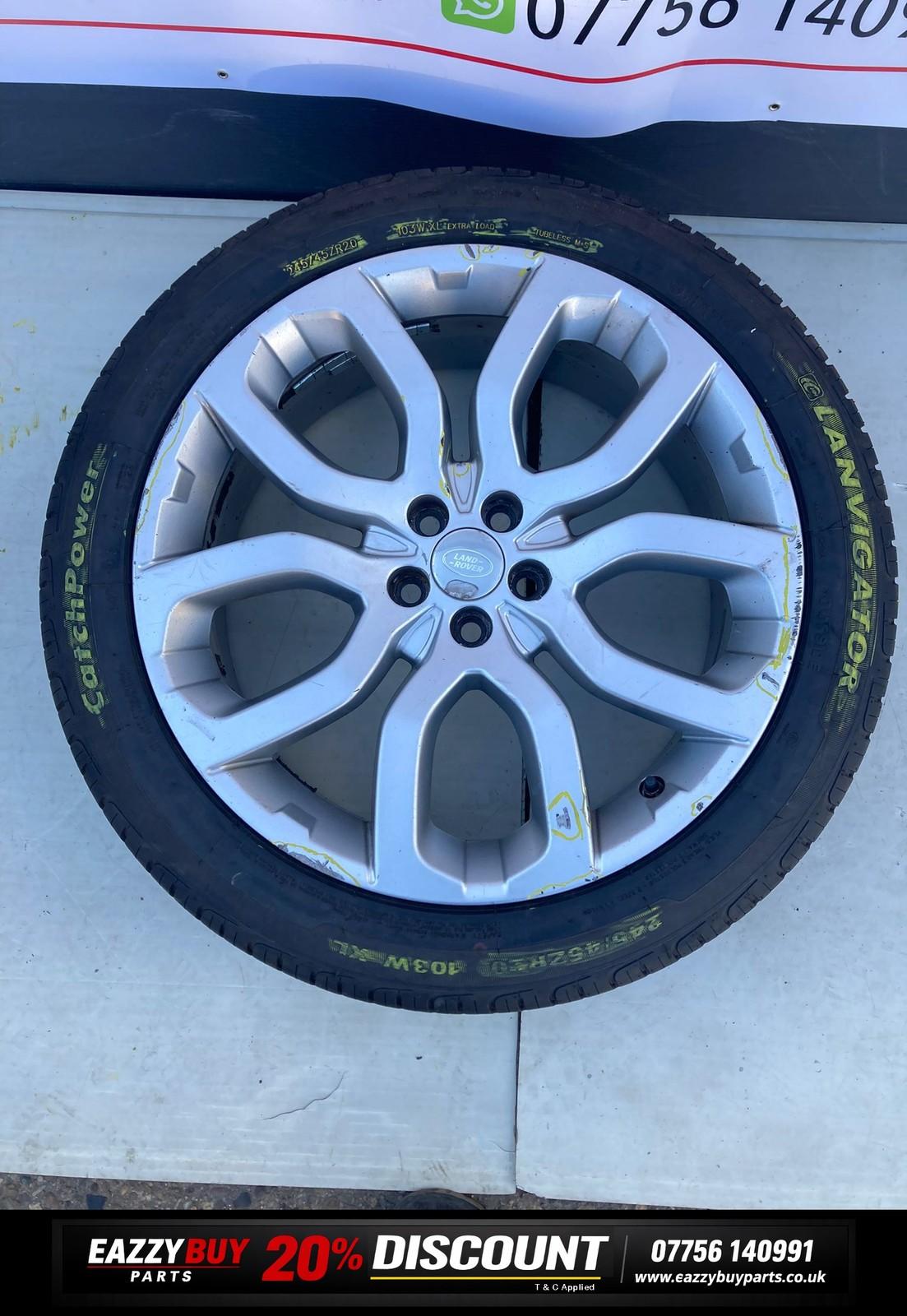 Land Rover Range Rover Evoque L538 2013-2014 Alloy Wheels SET OF 4 BJ32EB
