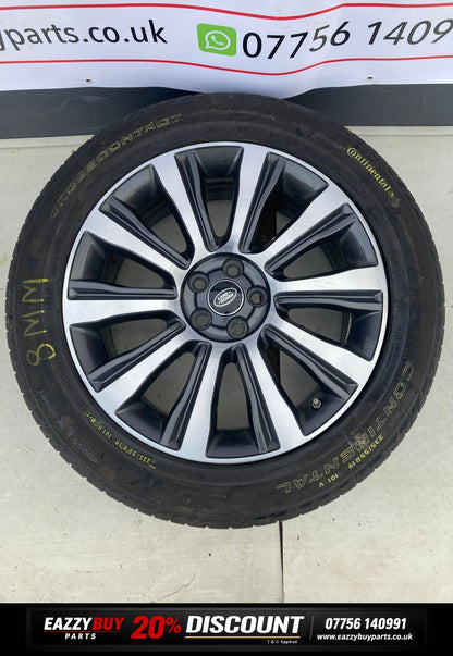 LAND ROVER 19” Alloy Wheel Rim Dark Grey 19"EJ32-1007-CB