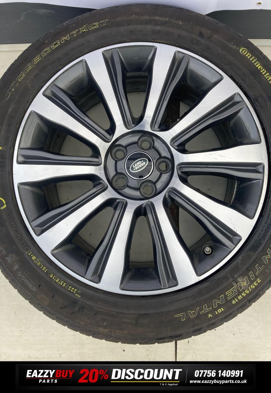 LAND ROVER 19” Alloy Wheel Rim Dark Grey 19"EJ32-1007-CB