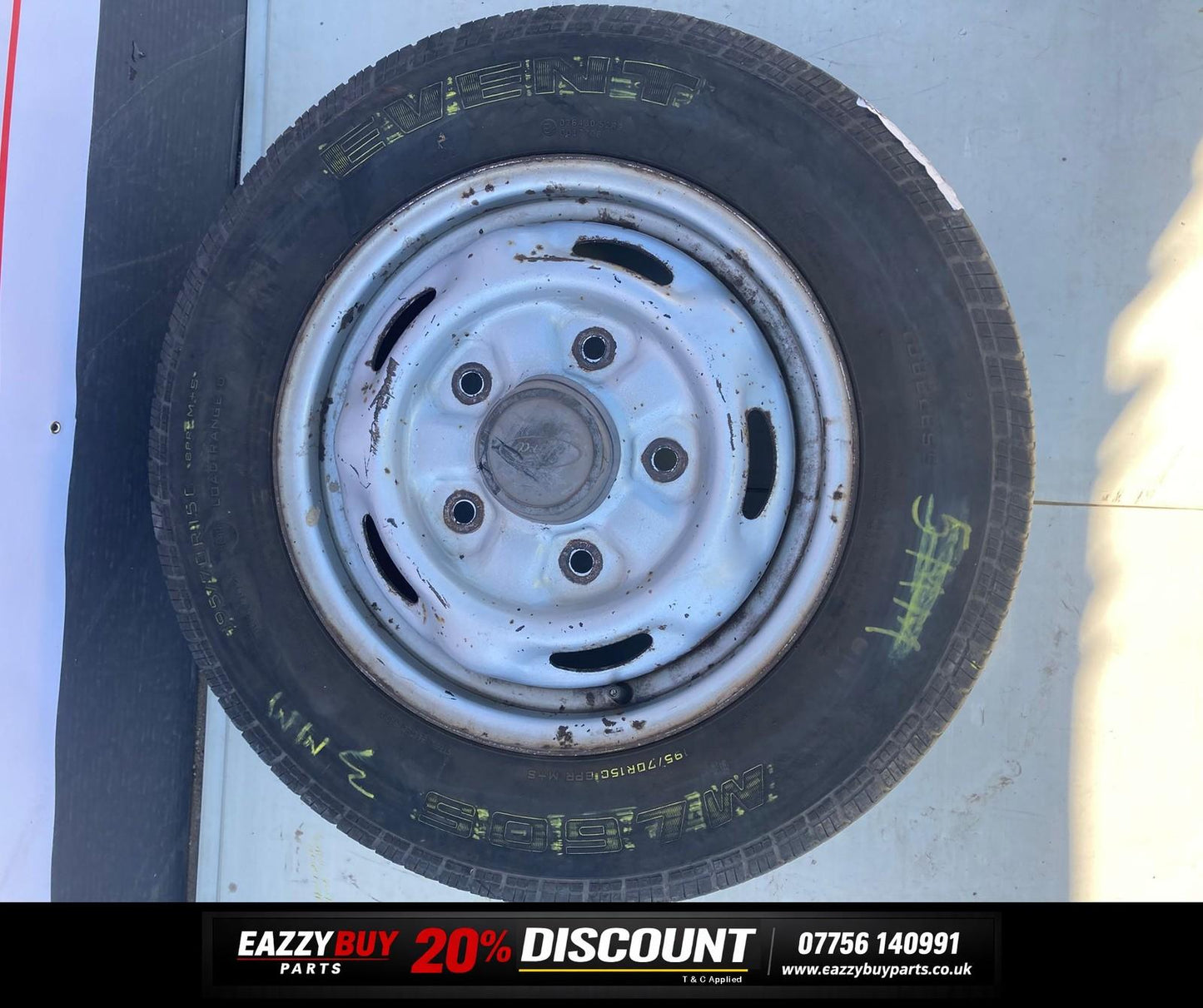 Ford Transit MK7 2007-2014 5.5J Steel Wheels SET OF 4 2150829