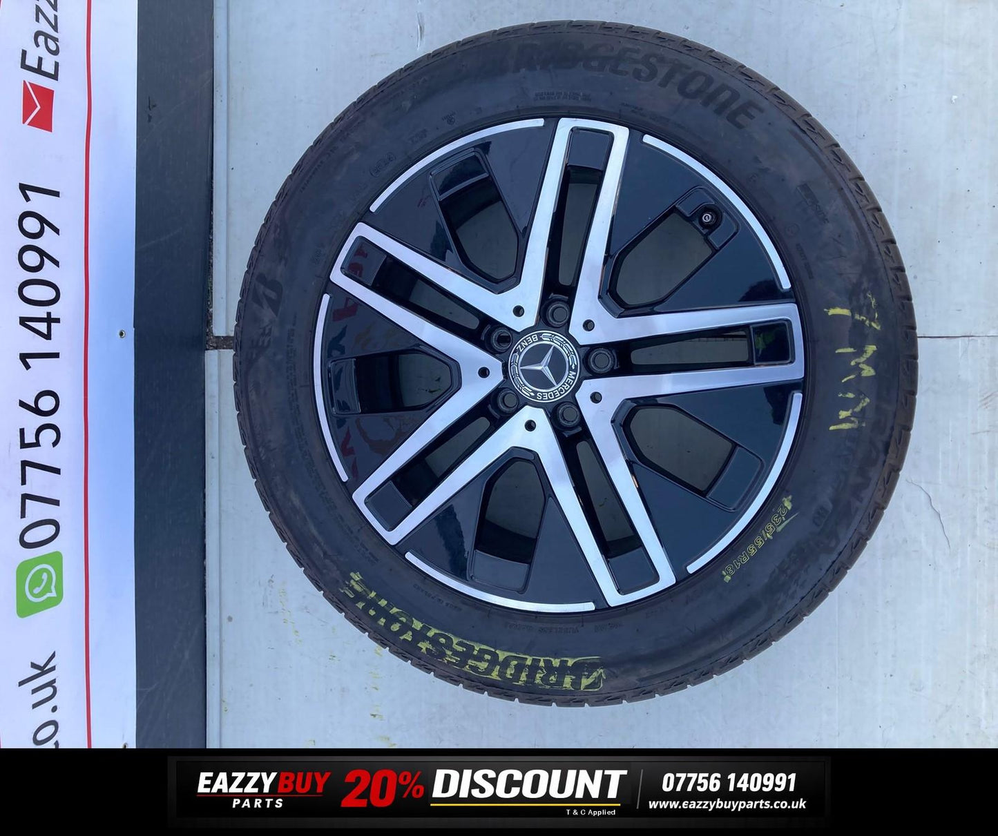 Mercedes-Benz GLA 2019 R18 Alloys SET OF 4 A2474012700