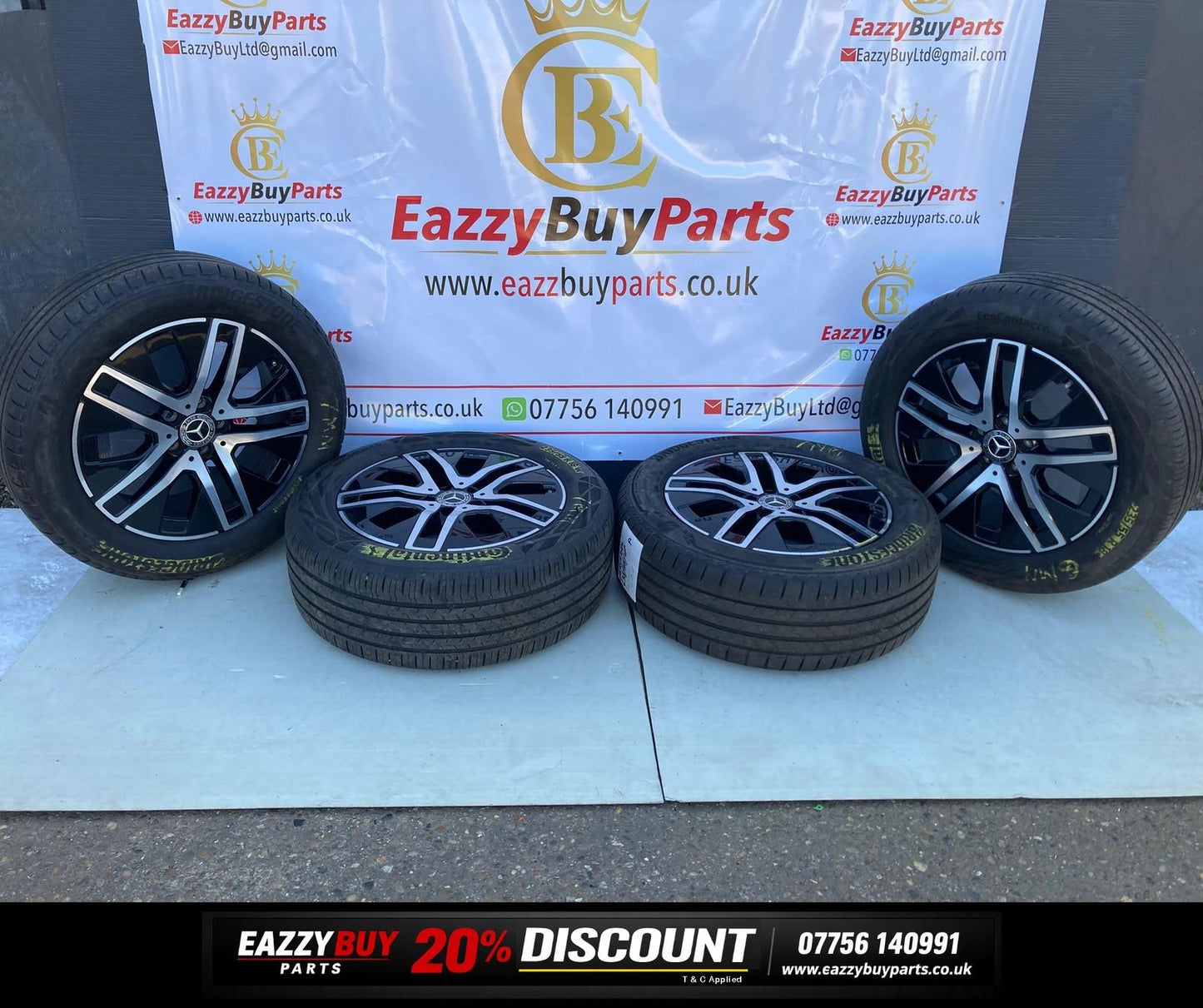 Mercedes-Benz GLA 2019 R18 Alloys SET OF 4 A2474012700