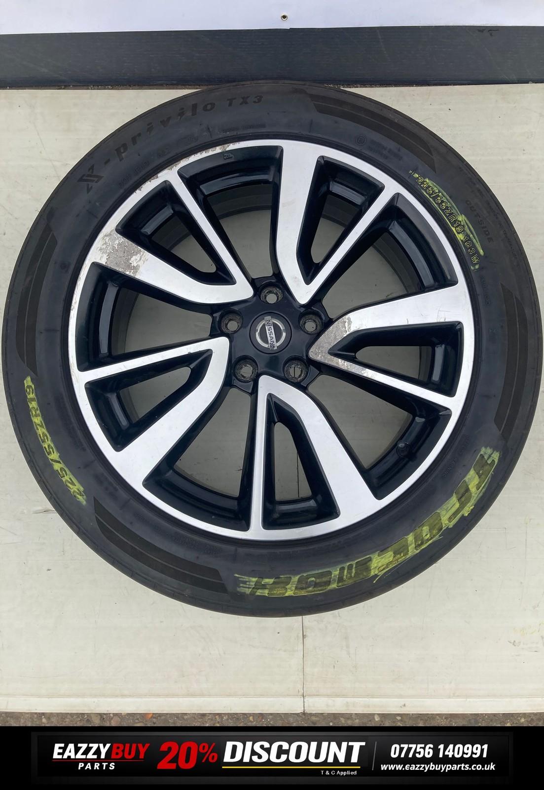 Nissan X-TRAIL MK3 14-21 19" Alloy Wheels SET OF 4 4CB3AMB95