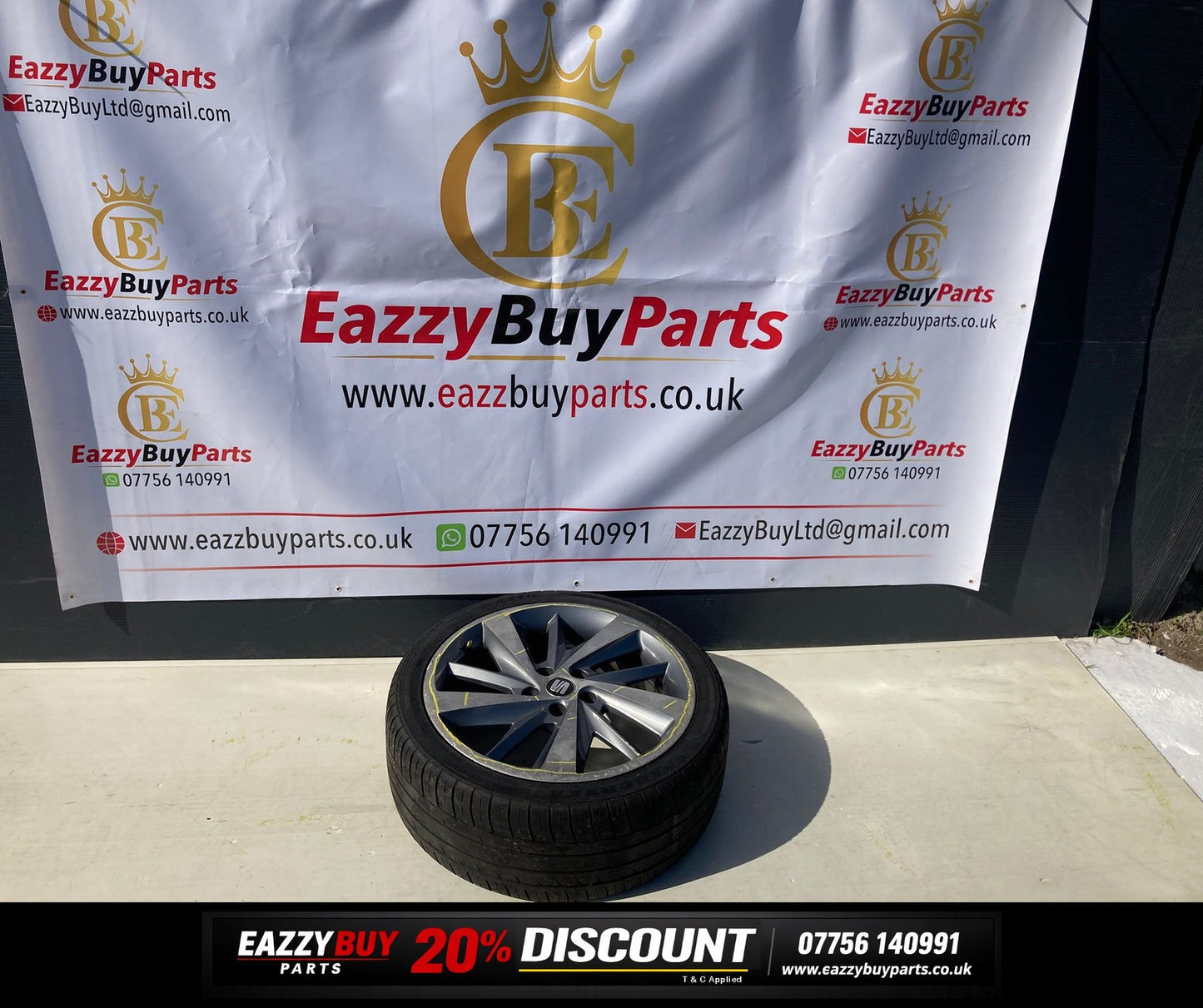 Seat Leon 12-16 18" Alloy Wheels SET OF 4 5F0601025E