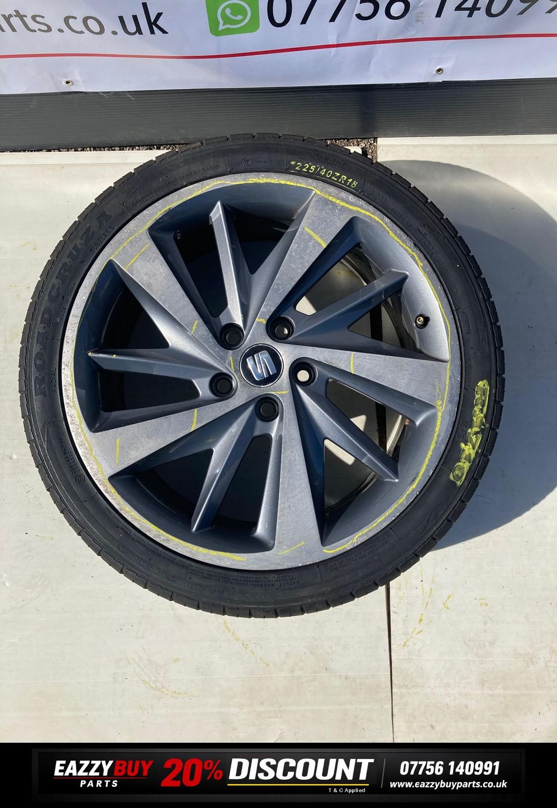 Seat Leon 12-16 18" Alloy Wheels SET OF 4 5F0601025E