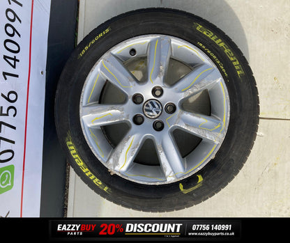 Volkswagen Polo MK5 09-17 15" Alloy Wheels SET OF 4 6R0601025L