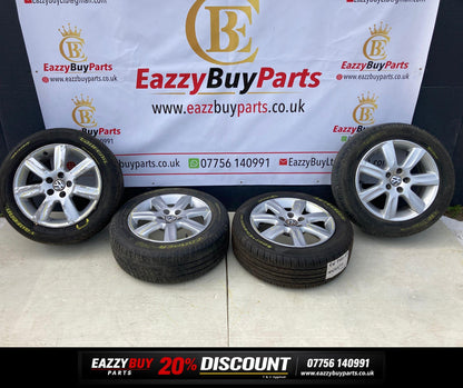 Volkswagen Polo MK5 09-17 15" Alloy Wheels SET OF 4 6R0601025L