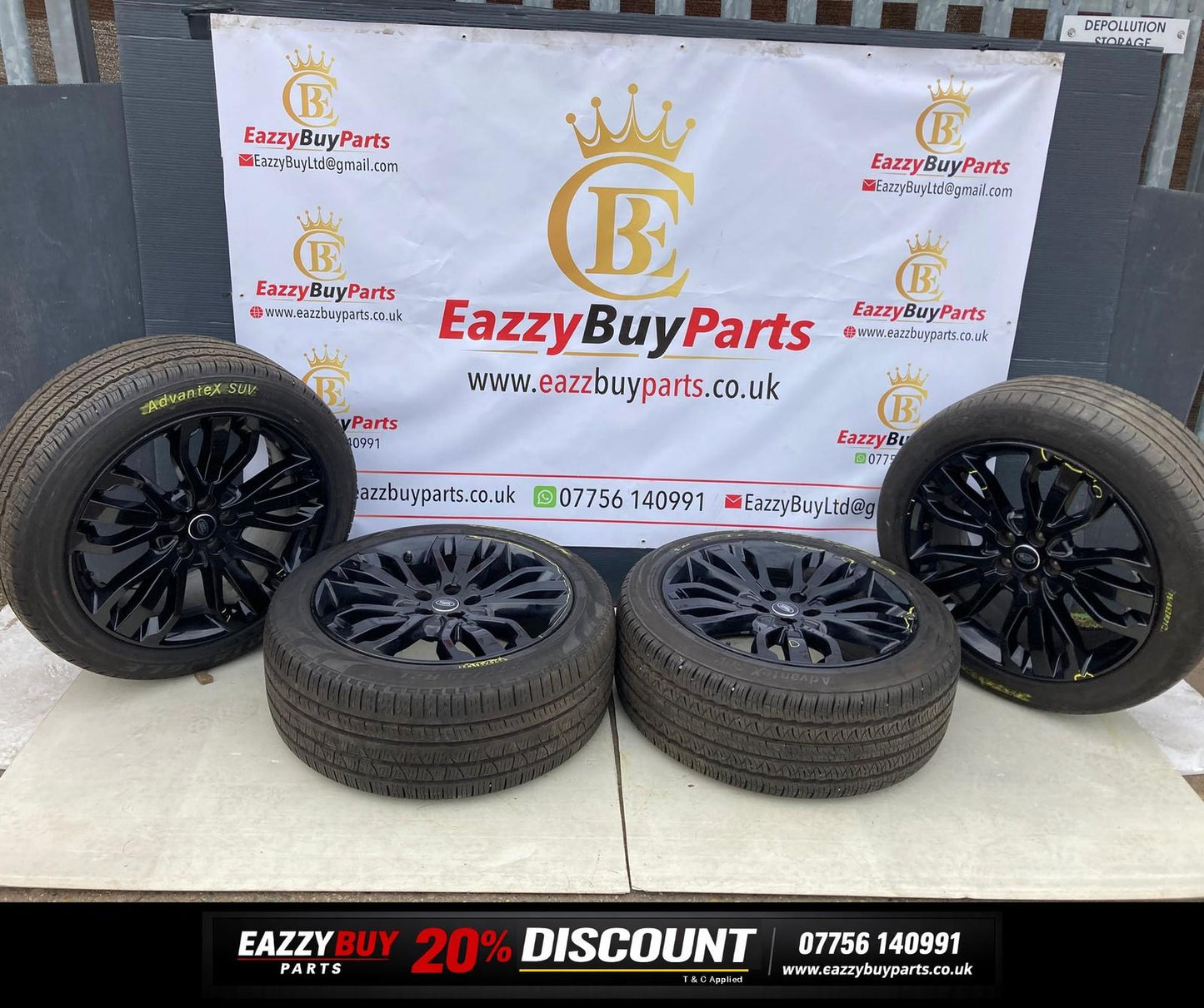 Range Rover Sport L494 13-22 Alloy Wheel 21"  SET OF 4 DK6M1007NA