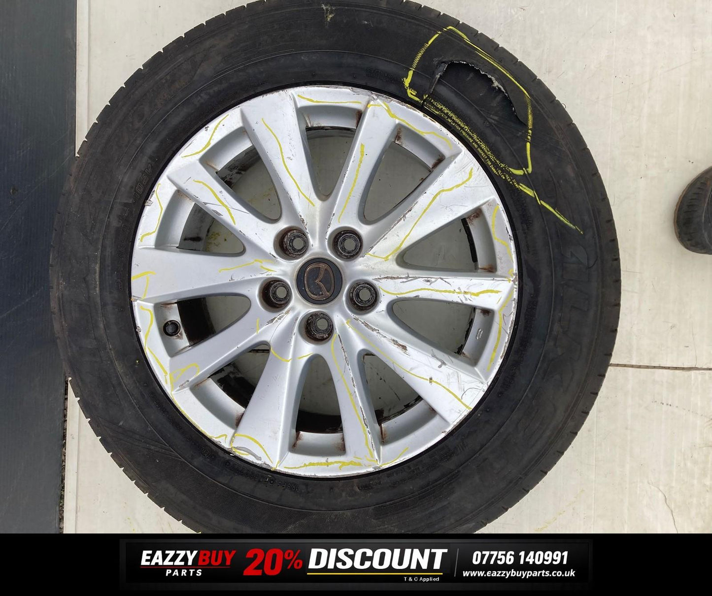 Mazda CX-5 KE 12-16 Alloy Wheel SET OF 4 9965667070