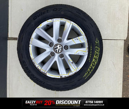 VOLKSWAGEN CADDY 07 17" Alloy Wheel SET OF 4 2k5601025