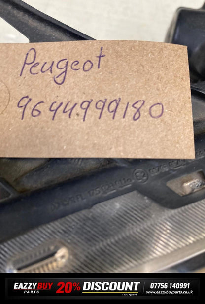 Peugeot 1007 Driver Side 2005-2008 Headlamp Right 9644999180