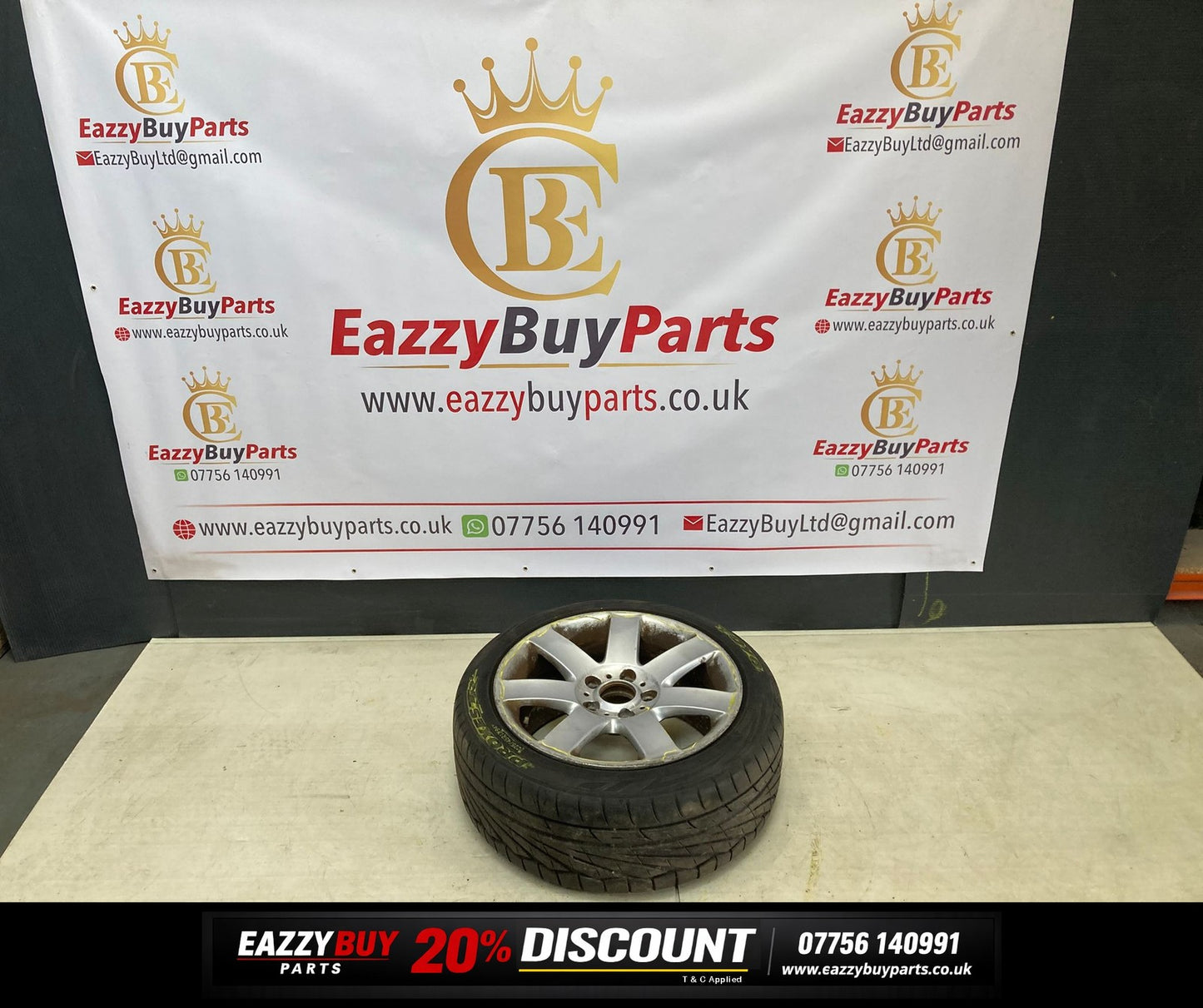 BMW 3 Series E90 Alloy Wheels *SET OF 4 NO TYRES* 17" 8Jx17H2 1094506-13