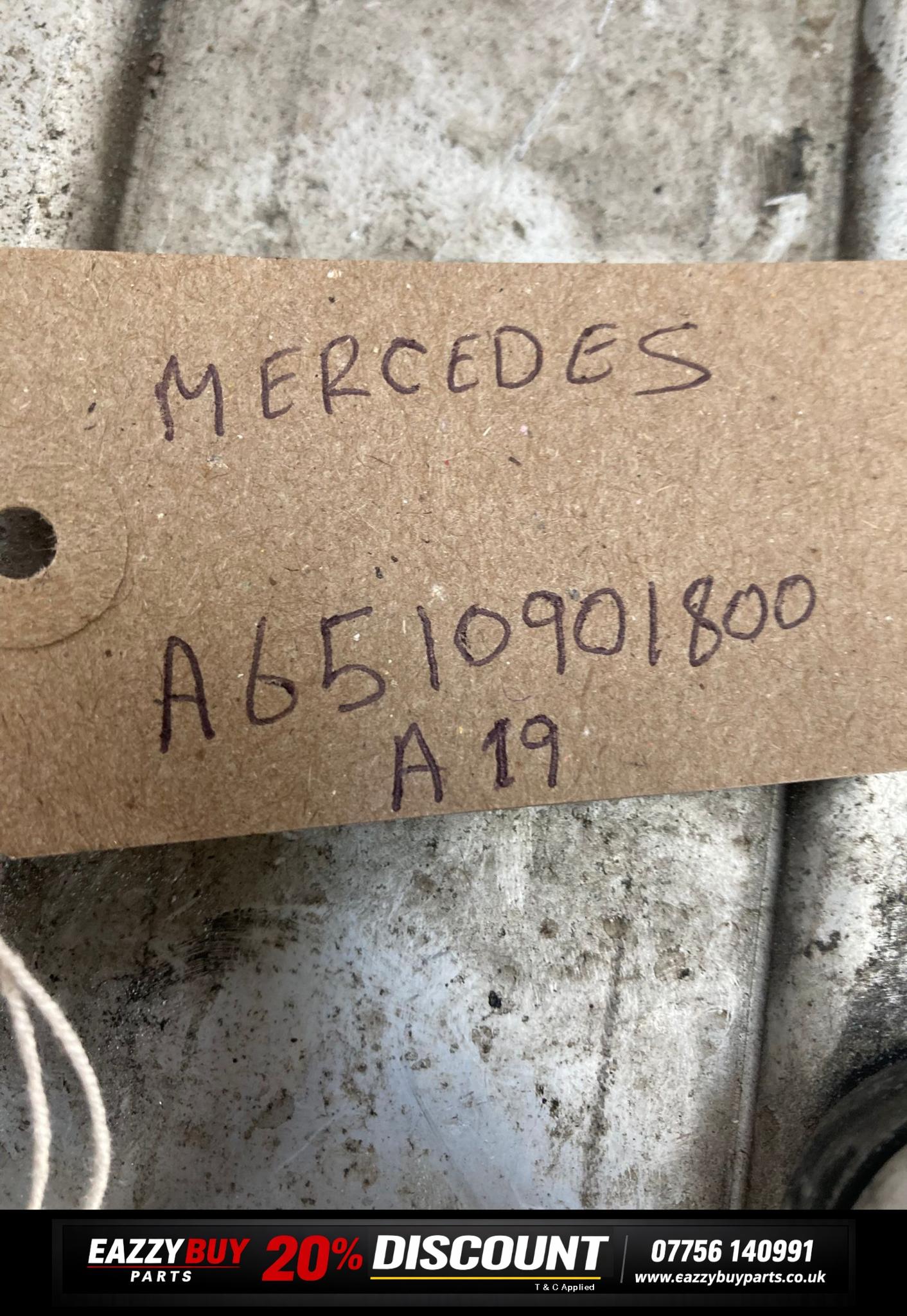 Mercedes-Benz C W205 14-21 Intercooler Radiator a6510901800