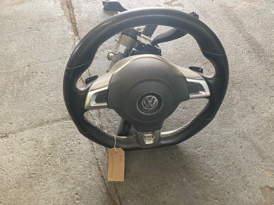 VW Polo 6R Steering Column Assembly DE102007003091 2009-2017 Adjustable