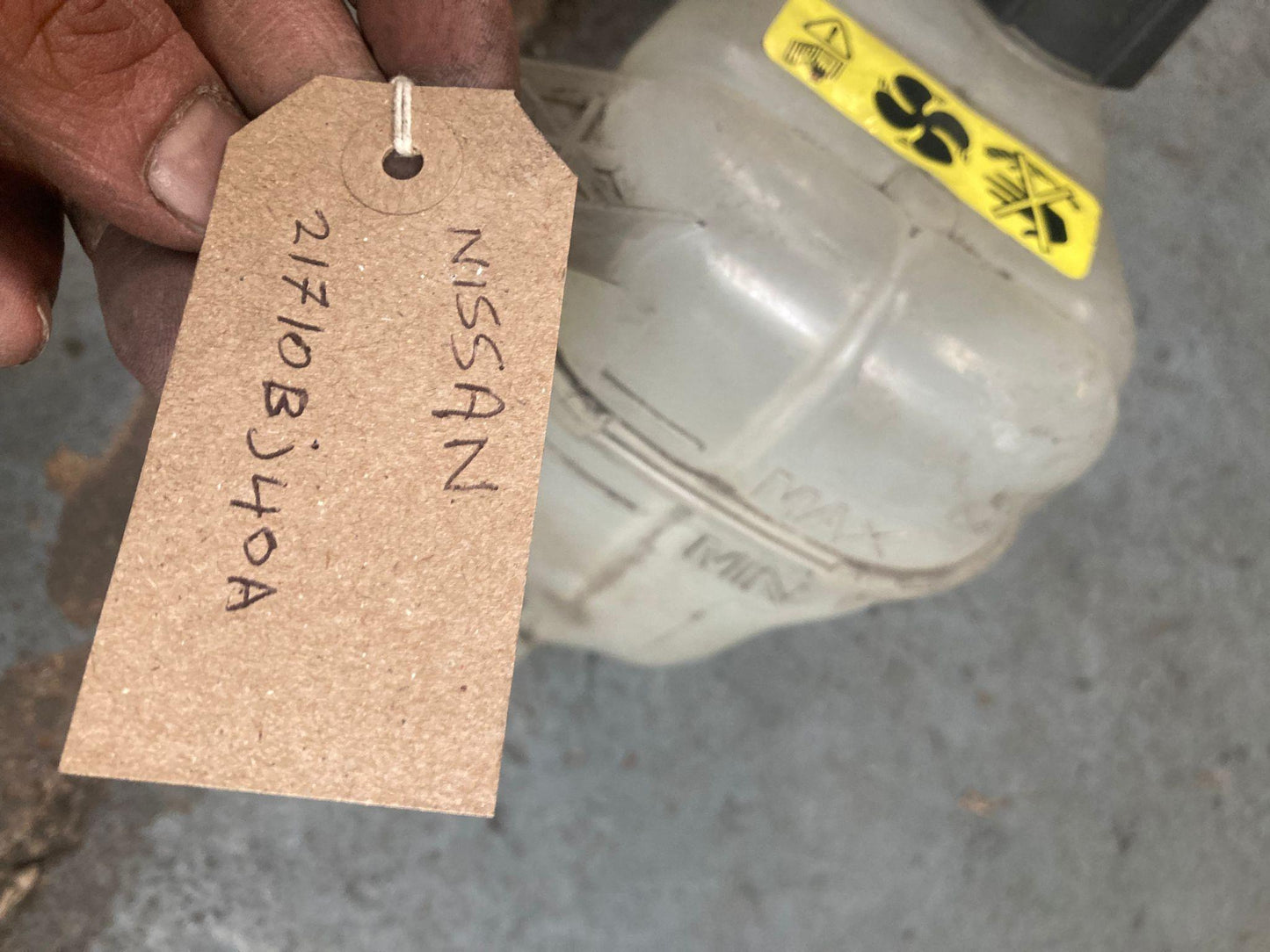 Nissan NV200 Expansion Coolant Tank Reservoir 21710BJ40A