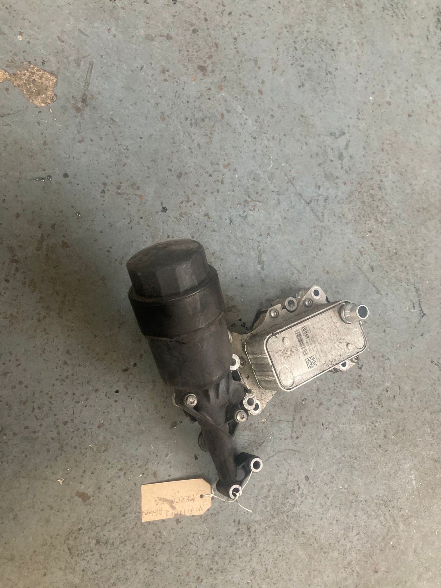 Mercedes CLA 2.1 Diesel Oil Filter Housing & Cooler A6511801065 W117 W176 W246
