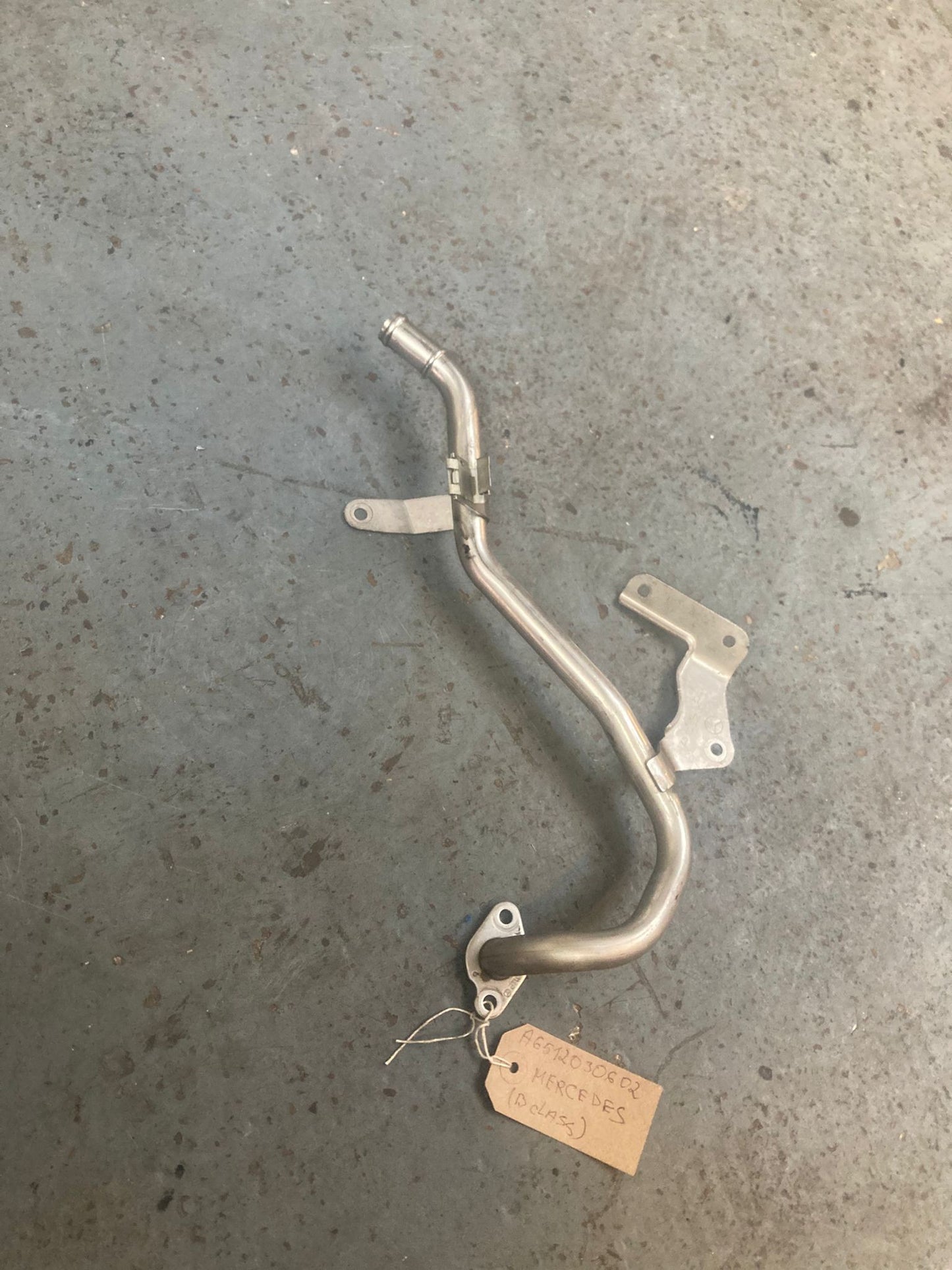 Mercedes A-Class W176 B-Class W246 Engine Water Line Coolant Pipe A6512030602