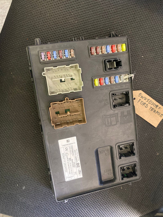 FORD TRANSIT MK7 BCM FUSE BOX BODY CONTROL MODULE 5WK50308F CC1T-14A073-BE
