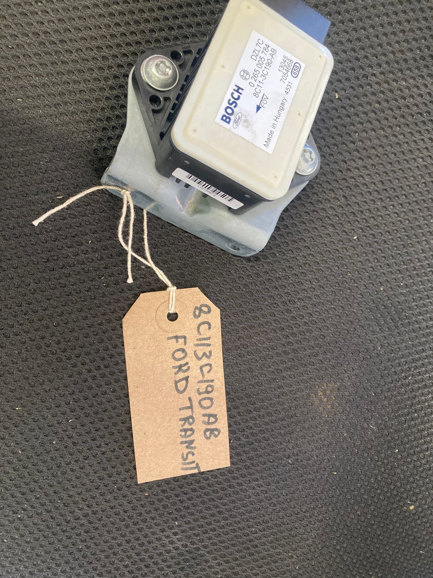 FORD TRANSIT MK7 2006-2014 YAW RATE ESP ACCELERATION SENSOR BOSCH 8C11-3C190-AB