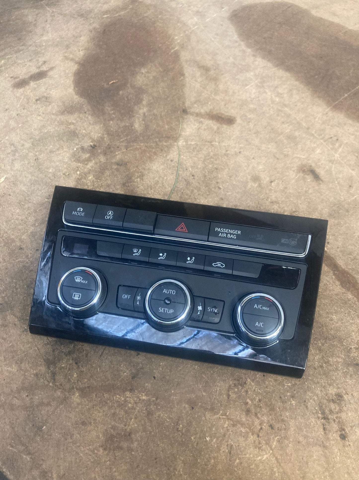 SEAT LEON MK3 5F A/C Air Con Heater Climate Control Panel 5F0907044AK 2013-2019