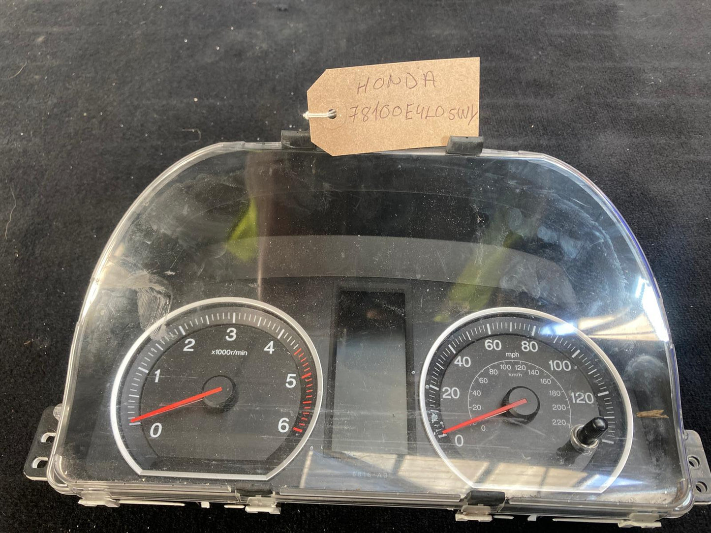 Honda Civic 8th Gen MK8 2006-2011 Upper Digital Speedometer Gauge Cluster