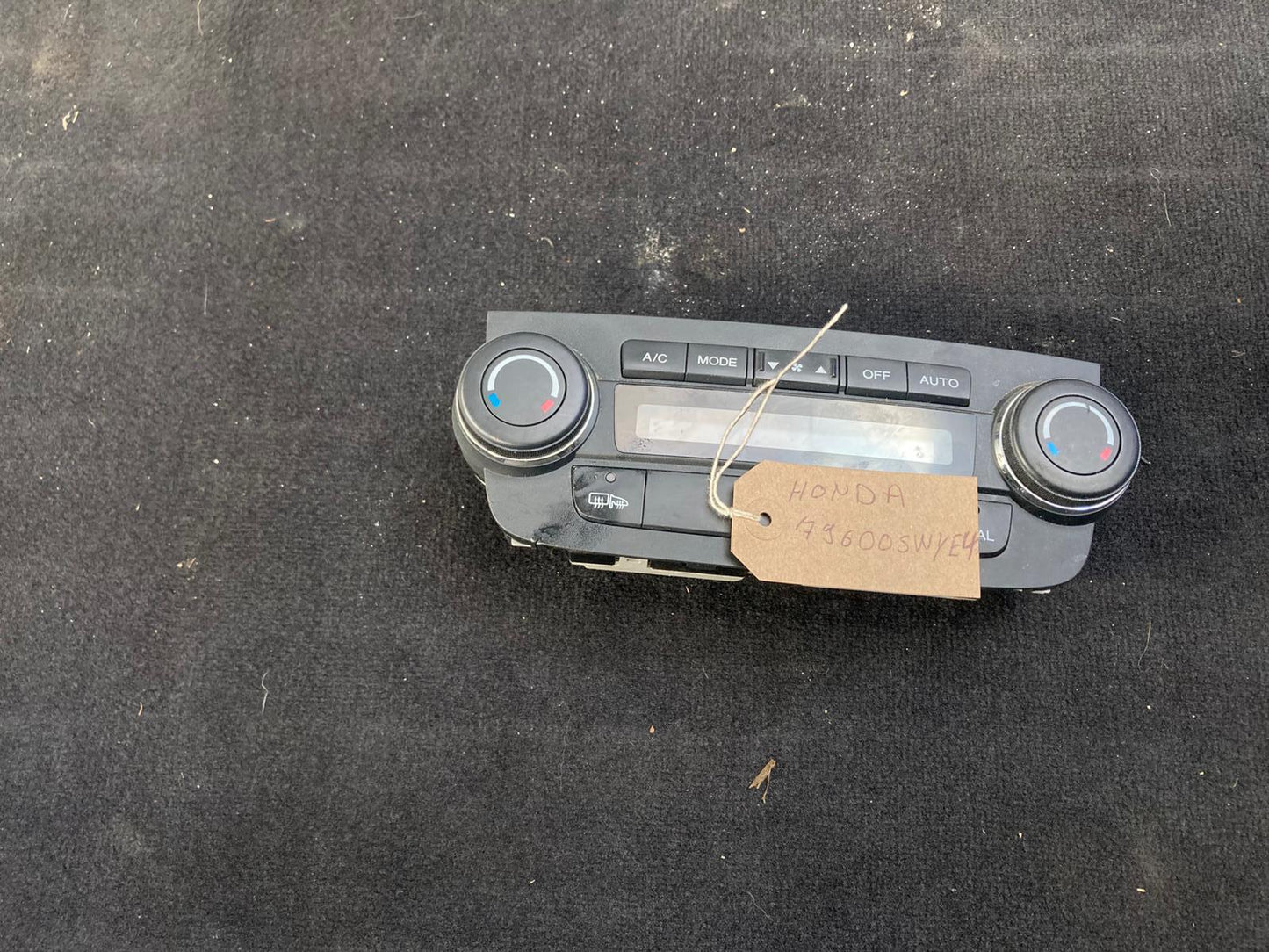 HONDA CR-V MK3 2007-2011 Heater A/C Climate Control Panel Switch 79600SWYE4