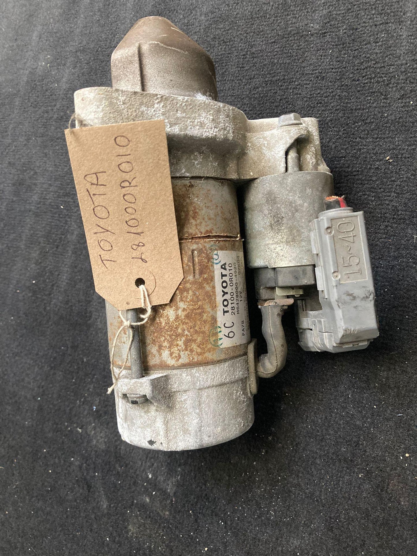 Toyota Auris Avensis RAV4 Corolla Verso 281000R010 Starter Motor USED