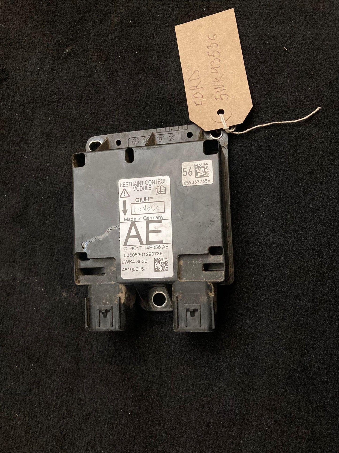 FORD TRANSIT MK3 2010 Control Unit 5wk43536