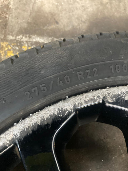 Land Rover Range Rover Sport 22" Gloss Black Alloy Wheel 5004 - 275/40 R22