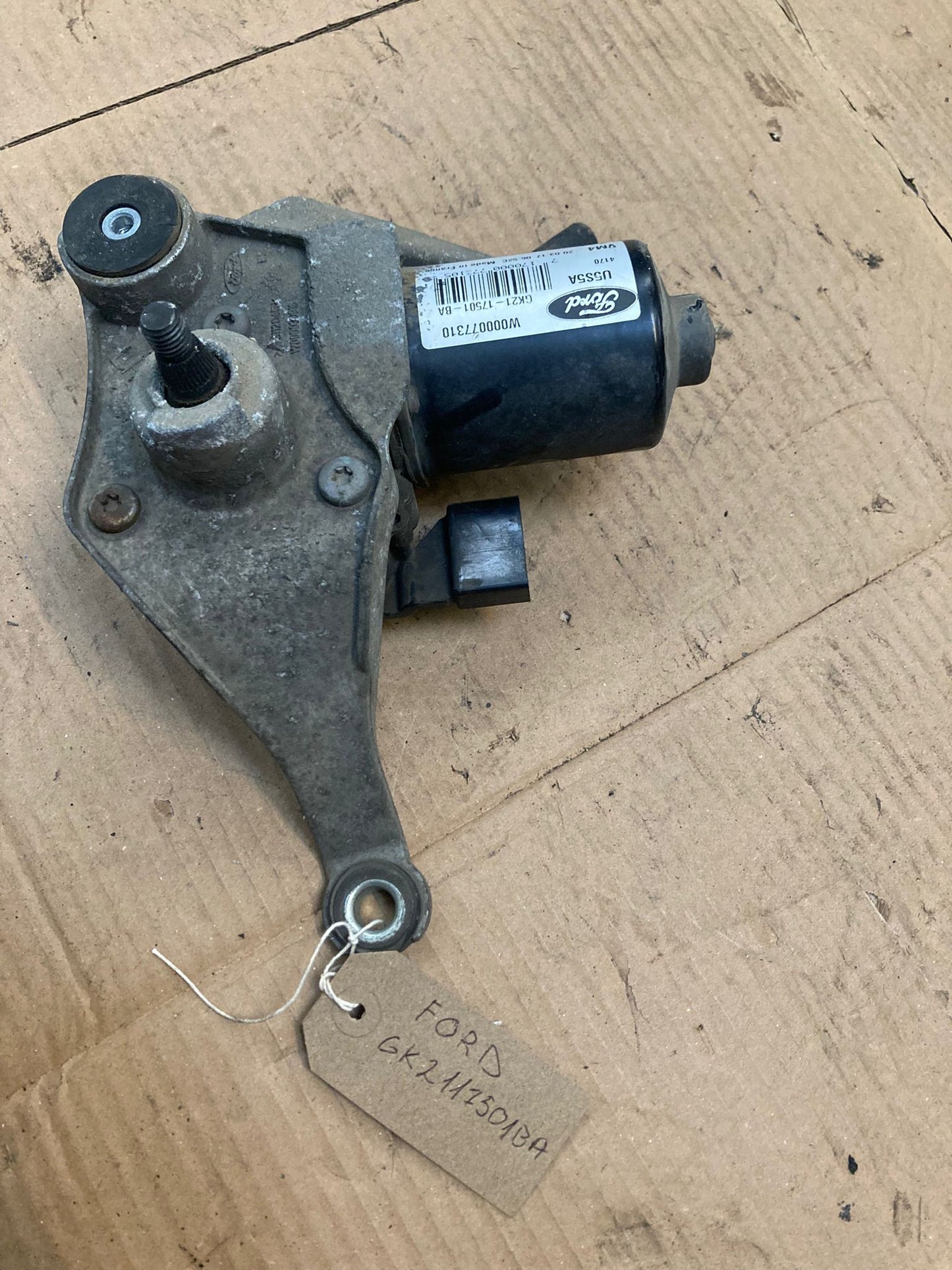 Ford Transit Custom MK8 Passenger Left Front Windscreen Wiper Motor GK21-17501-B
