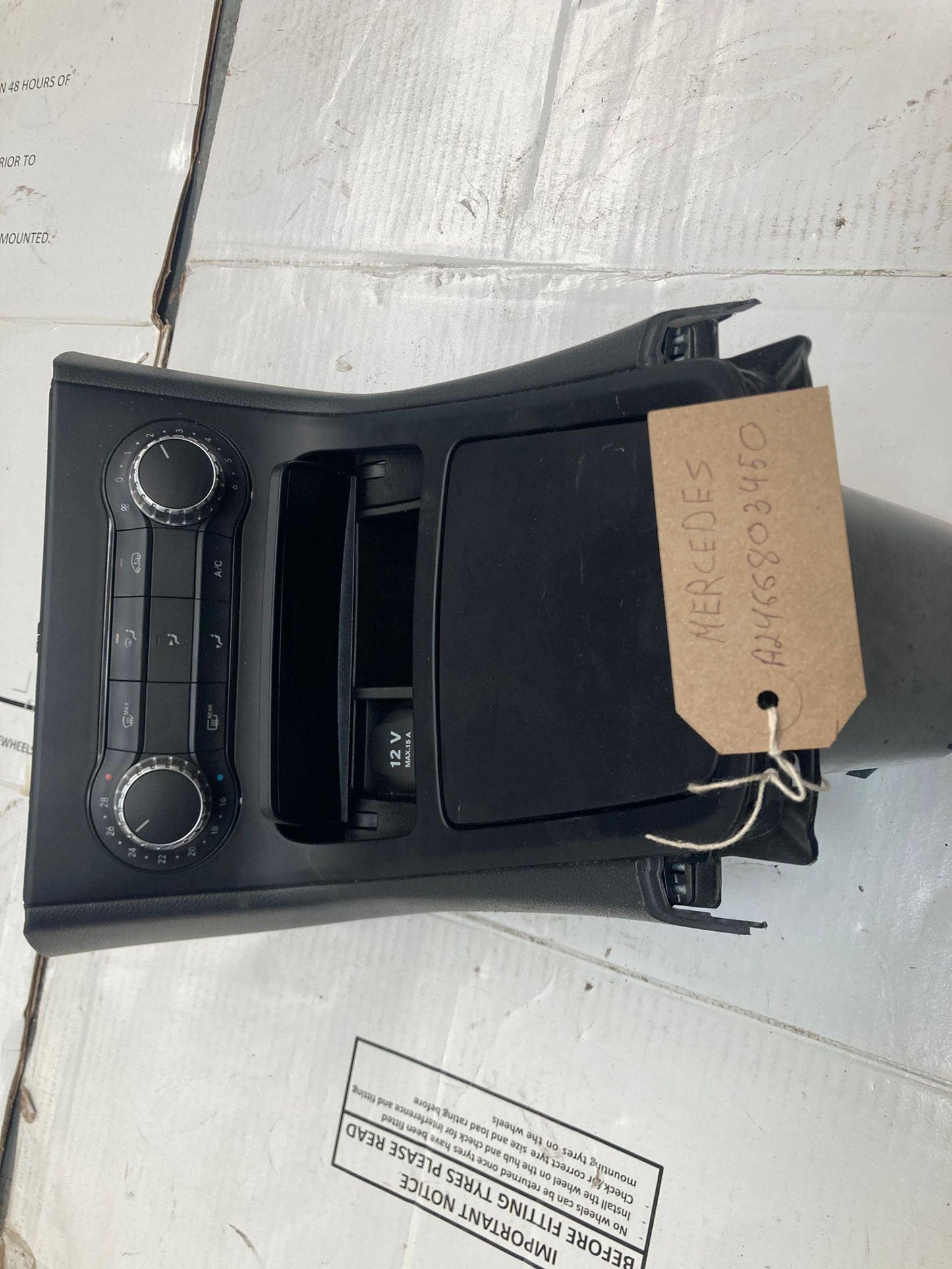MERCEDES B-Class W246 Centre Console Climate Control Panel A2466803450