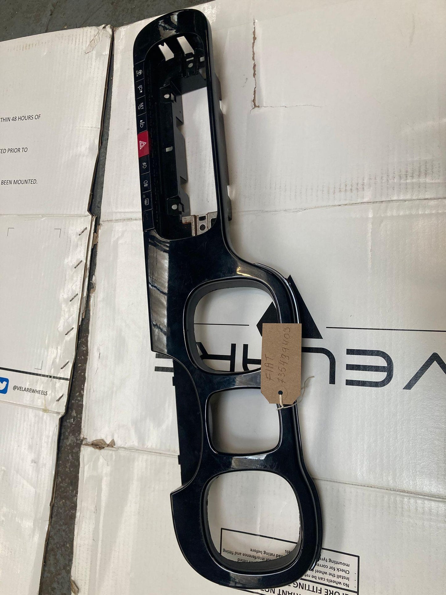 Fiat Panda 312 MK4 Dash Switchpack Hazards Fog Light Buttons 735499403