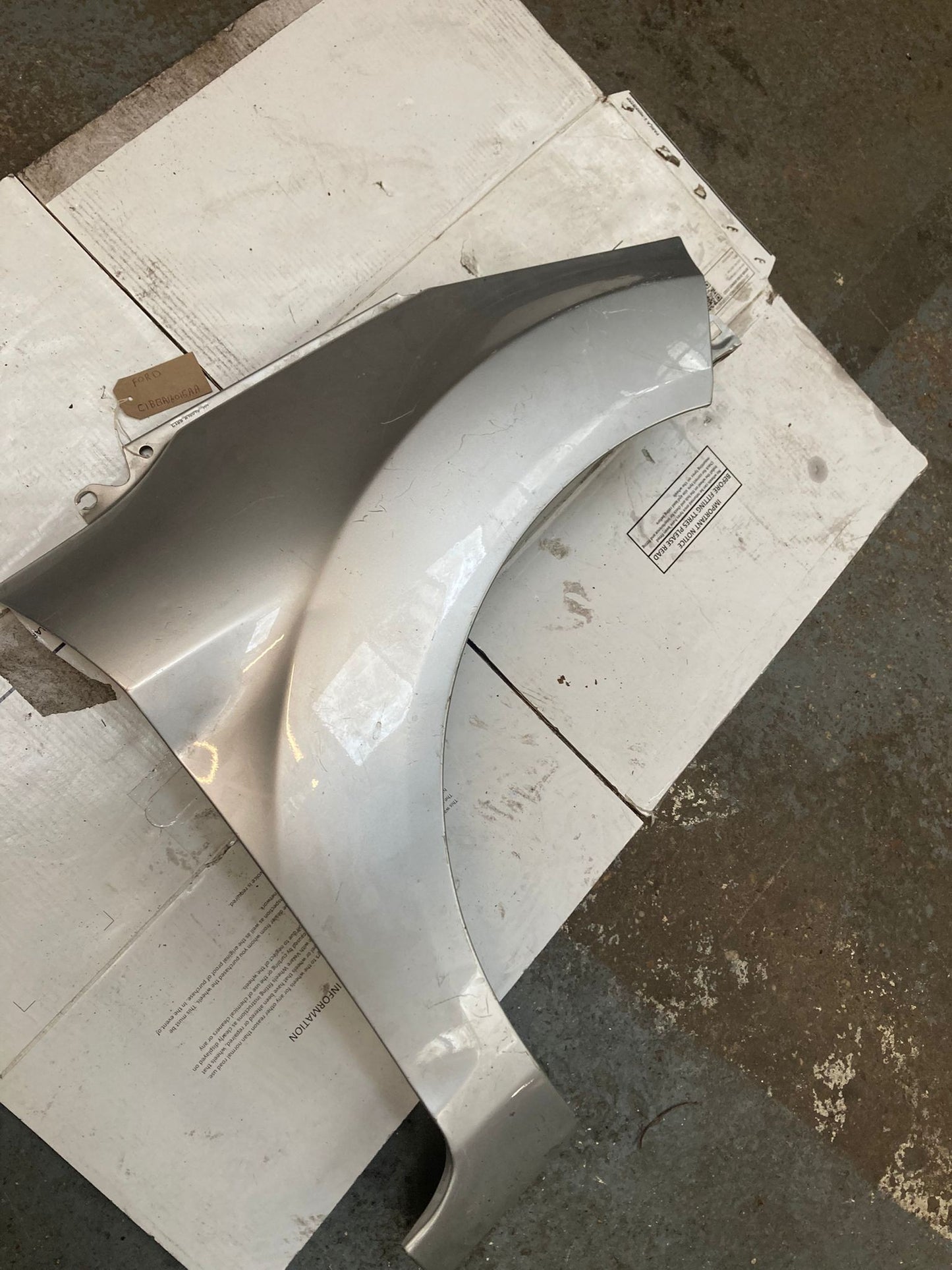 FORD FIESTA MK7 (08-17) FRONT RIGHT DRIVERS WING FENDER O/S C1BB-A16015-AA