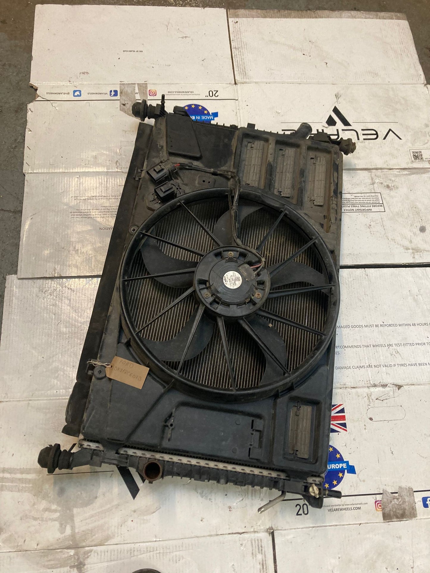 Ford Transit Custom Radiator Cooling Fan Cowl BK21-8C607-B